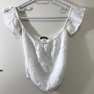 Brandy off the shoulder crop